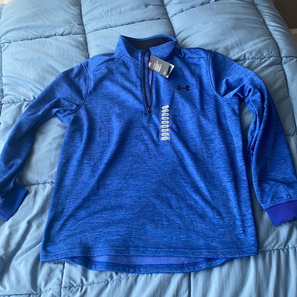 Cobalt Blue Under Armour Quarter Zip